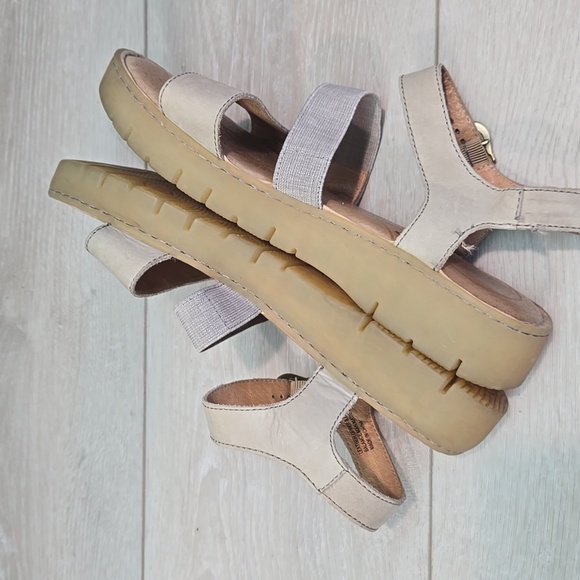 Born Women's Leather Strappy Sandals Shoes Sz 8.5 - Picture 7 of 11